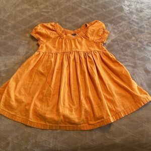 Old Navy Orange Dress with Eyelet Details and Full Skirt.  Size 5T.